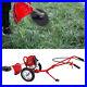 2 Stroke 49cc Hand Push Lawn Mower Gas Power Grass Wacker Weed Cutter Trimmer