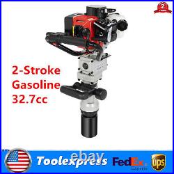 32cc Gas Powered T-Post Driver 2 Stroke Pole Pounder Pile Driver Hammer Portable