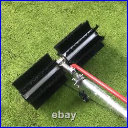 43CC 1.7hp Gas Power Sweeper Hand Held Broom Cleaning Driveway Turf Grass USA