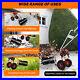 43cc Gas Power Hand Held Sweeper Broom Driveway Turf Artificial Grass Snow Clean