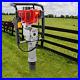 52CC 2.3HP Heavy Duty Gas Powered Fence Pile Driver T-Post Push Gasoline Engine