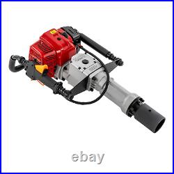 52CC Gas Powered Pile Driver Fence T Post Driver Push Pile 2.3HP Gasoline Engine