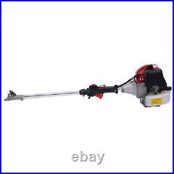 52cc Gas Power Sweeper Hand Held Broom Cleaning Driveway Turf Grass 1700W New