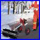 Gas Power Hand Held Sweeper Broom Driveway Turf Artificial Grass Snow Clean NEW