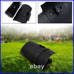 Gas Power Hand Held Sweeper Broom Head Driveway Artificial Turf Grass Snow Clean