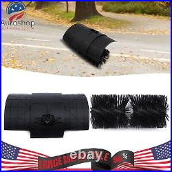 Gas Power Hand Held Sweeper Broom Head Driveway Turf Artificial Grass Snow Clean