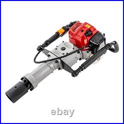 Gas-Powered T Post Driver 1.2HP /2.3HP Fence Farm Push Pile Jack Hammer 2 Stroke