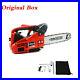 Gas Top Handle Chainsaw 12'' With Bar/Chain/Toolkit/Gloves 2-Stroke Engine