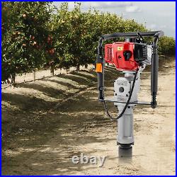 Pole Pounder Punch Pile Driver 2.3HP 2-stroke Gas Powered Fence Post Driver new